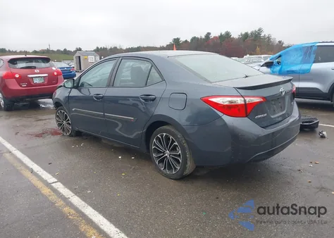 2016 Toyota Corolla S Plus from USA, damaged, VIN 2T1BURHE0GC507367